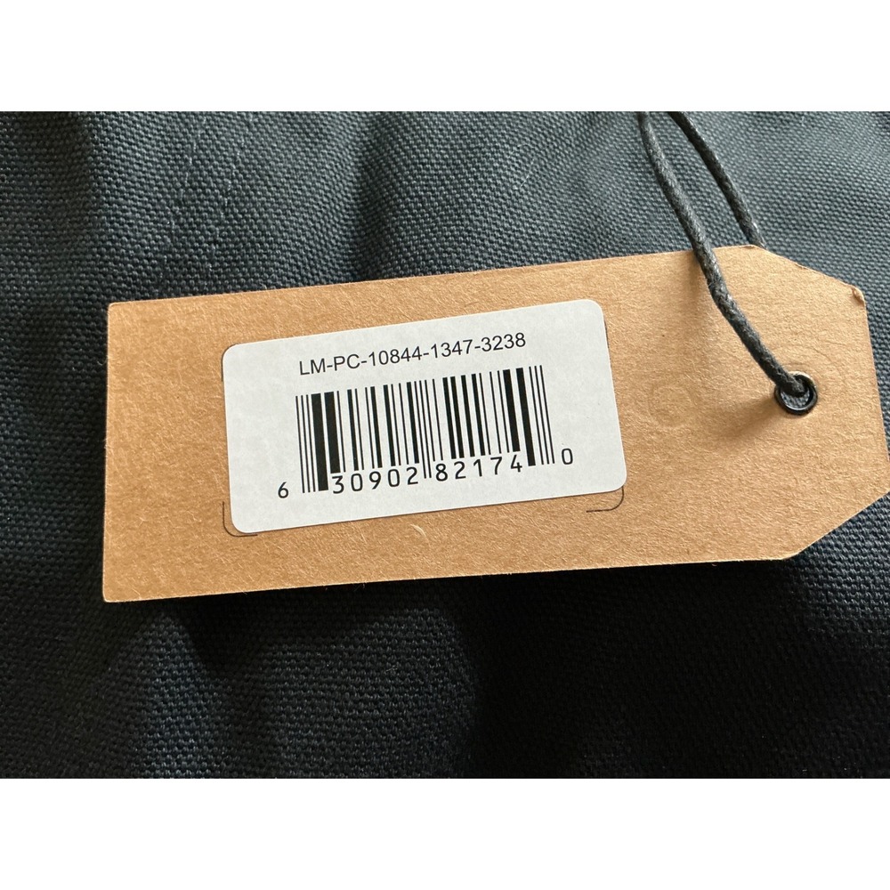 LJ&S Double Front Utility Work Pants for Tall Men Black Size 32/38 New With tags - Picture 5 of 8